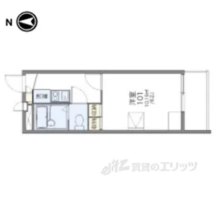 レオパレスYANA【1階】の間取り