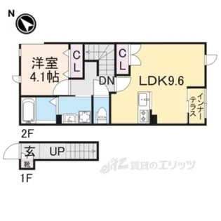 リバーレジェンド1【2階】の間取り