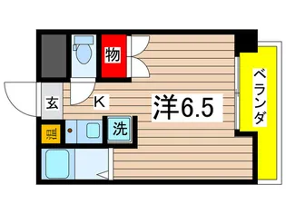 ヴィラノムラビル【2階】の間取り
