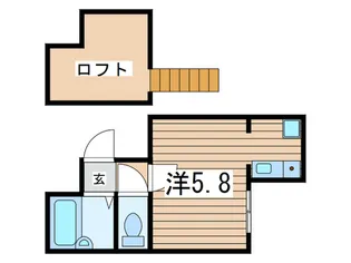 クラウンハウス中央林間【1階】の間取り