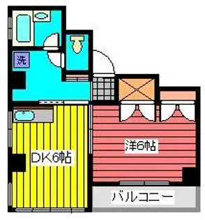 SK古沢ビル【4階】の間取り