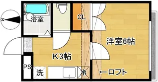 レジデンス柏木【2階】の間取り