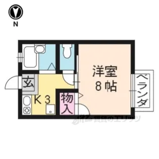 キャロット1【1階】の間取り