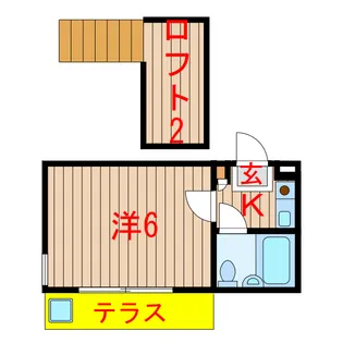 ジュネパレス船橋第9【1階】の間取り