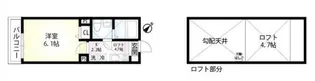 カーサブランカ杉田【2階】の間取り
