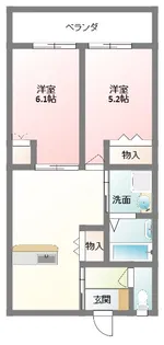 ヒルトップグランデ【2階】の間取り