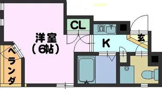 AXIS TR【5階】の間取り