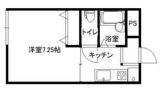 メゾンドグレース賢坂【3階】の間取り
