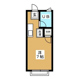 オークハイツ【1階】の間取り