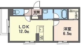 Maison de Lueur(メゾンドリュエール)(1F)【1階】の間取り