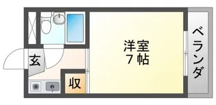 グリンデルハイツ【2階】の間取り