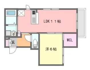 グリーンヒル津田沼【2階】の間取り
