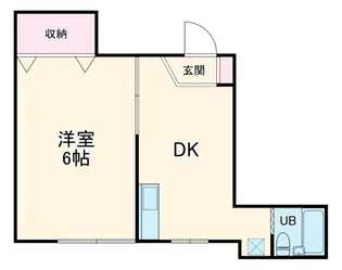島五コーポ【4階】の間取り