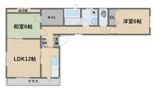 アネックス21【1階】の間取り