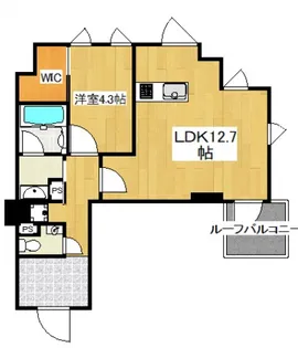 ルミアージュ登戸【5階】の間取り