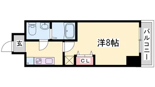 マロワール神戸【10階】の間取り