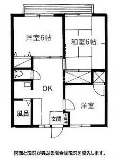 グリーンホーム風間【2階】の間取り