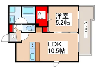 Belle・Demeure【2階】の間取り