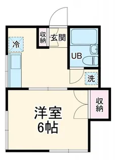 ホワイトコーポ【1階】の間取り