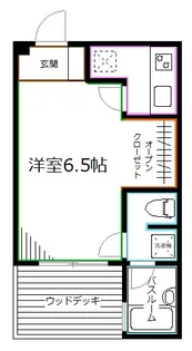 東京都杉並区西荻北4【アパート】の間取り