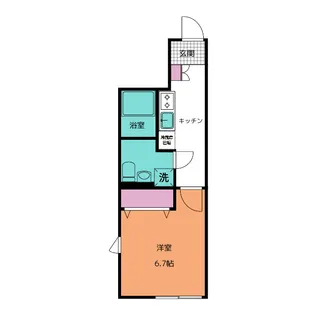 ブリスノード【1階】の間取り