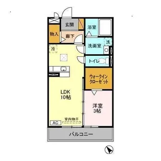 アークトゥルス【1階】の間取り