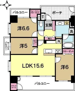 マ・トール水戸本町【7階】の間取り