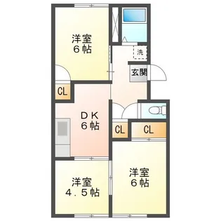 ルミナーリアI【1階】の間取り