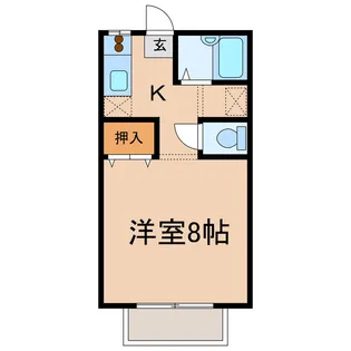 リンデンバウム【1階】の間取り
