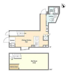 東京都武蔵野市吉祥寺東町1【マンション】の間取り