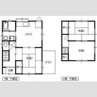 広島県広島市東区戸坂惣田1【一戸建】の間取り