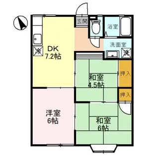 シンフォニー II【1階】の間取り