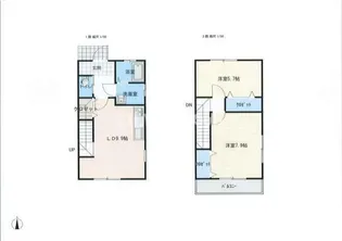 埼玉県吉川市中央2【アパート】の間取り