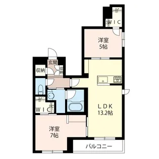 リーベ西落合【3階】の間取り