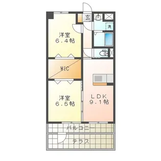 マジェスティ【1階】の間取り