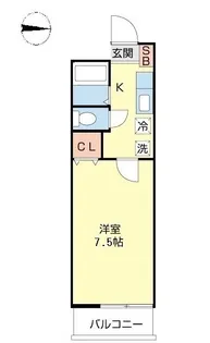 ピュア桜台【2階】の間取り