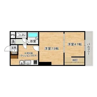 高保壱番館【3階】の間取り