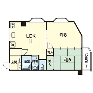 メゾンエム【3階】の間取り