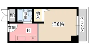 プライムレジデンス西宮【2階】の間取り