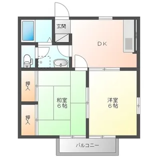 プラート・ミレニアム【2階】の間取り