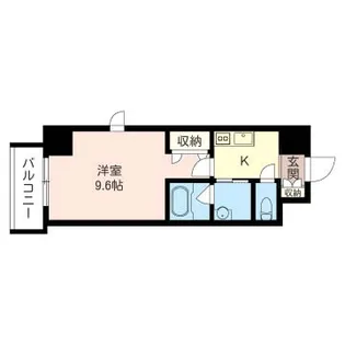 シャルール新宿【10階】の間取り