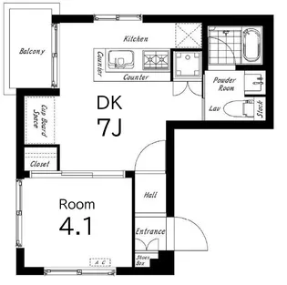サンセイハイム代々木【3階】の間取り