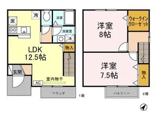 東京都青梅市梅郷5【一戸建】の間取り