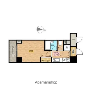 メインステージ中村橋【4階】の間取り