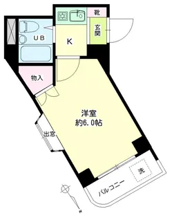 エスパッソ綾瀬【4階】の間取り