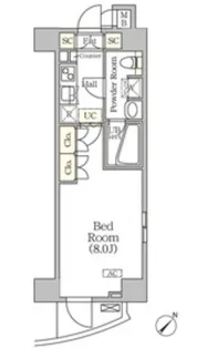 東京都江東区深川1【マンション】の間取り