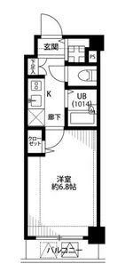 東京都江東区平野2【マンション】の間取り