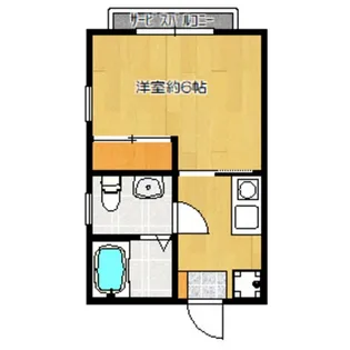 アイコート【1階】の間取り