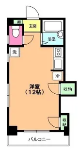 メゾンキタハラ【2階】の間取り