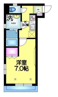千葉県市川市南行徳2【マンション】の間取り